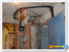 Instalación de Aire acondicionado.