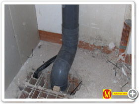 Instalación de fontanería.